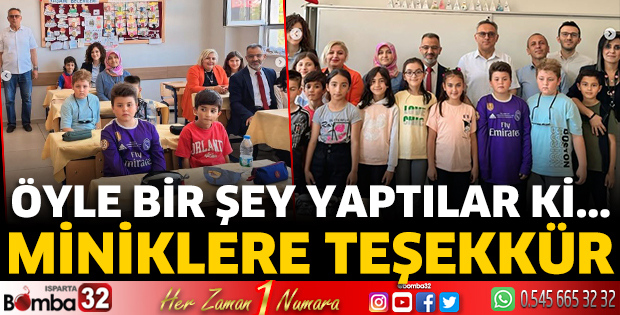Isparta Şehir Hastanesi’nden Teşekkür Ziyareti