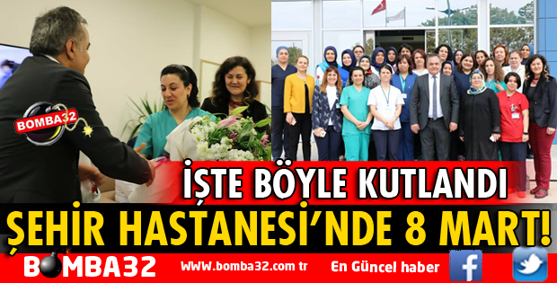 ISPARTA ŞEHİR HASTANESİ'NDE 8 MART DÜNYA KADINLAR GÜNÜ KUTLANDI