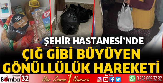Isparta Şehir Hastanesinden gönüllere taht kuran proje