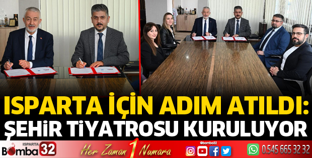 Isparta Şehir Tiyatrosu kuruluyor