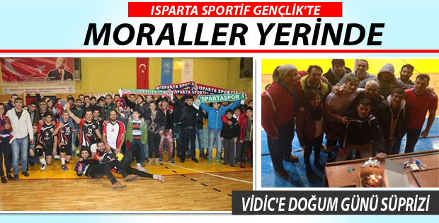 Isparta Sportif Gençlik'te moraller yerinde