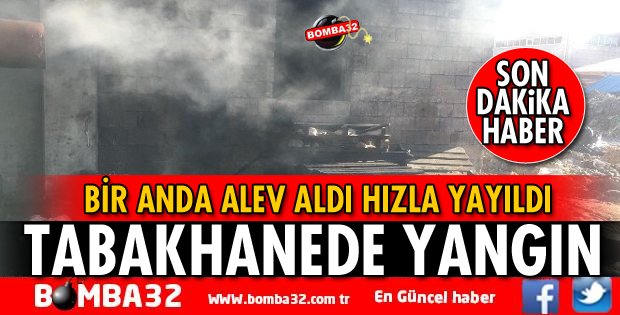 ISPARTA TABAKHANEDE YANGIN