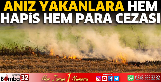 Isparta Tarım İl Müdürlüğü'nden uyarı
