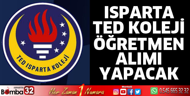 Isparta TED Koleji başvurularınızı bekliyor