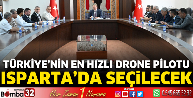 Isparta TEKNOFEST Drone Şampiyonası yapılacak