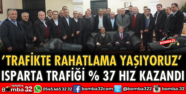 ISPARTA TRAFİĞİ HIZ KAZANDI