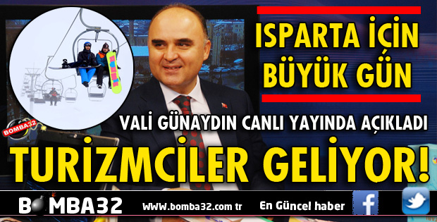 ISPARTA TURİZMCİLERİ AĞIRLAYACAK