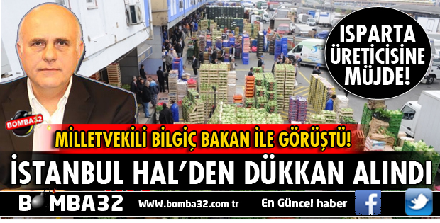 ISPARTA ÜRETİCİSİNE MÜJDE 
