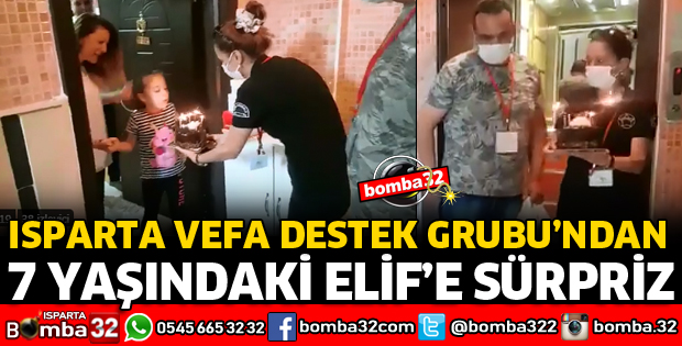 ISPARTA VEFA DESTEK GRUBUNDAN SÜRPRİZ