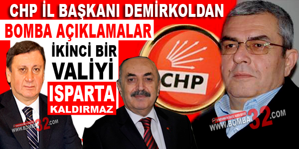 Isparta yeni bir Valiyi kaldıramaz
