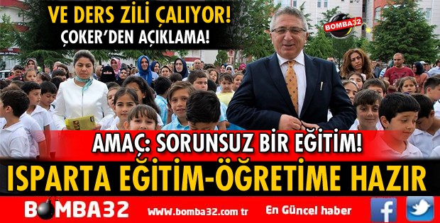 ISPARTA YENİ EĞİTİM-ÖĞRETİM YILINA HAZIR