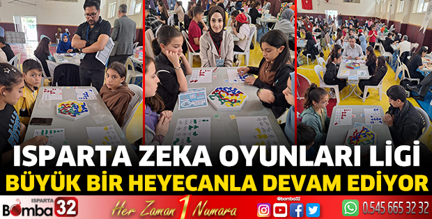 Isparta Zeka Oyunları Ligi devam ediyor