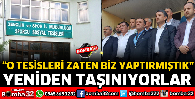ISPARTA32 SPOR TESİSLERİNE KAVUŞUYOR