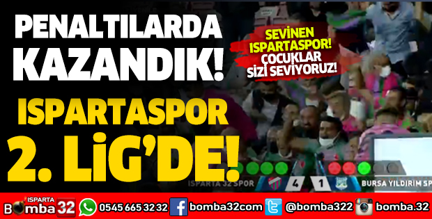 Isparta32spor 2. ligde!