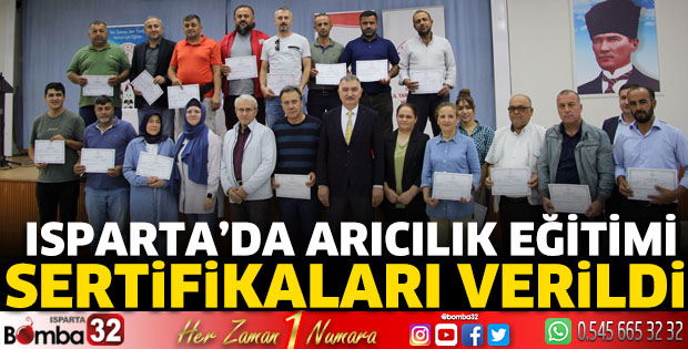 Isparta’da arıcılık eğitimi