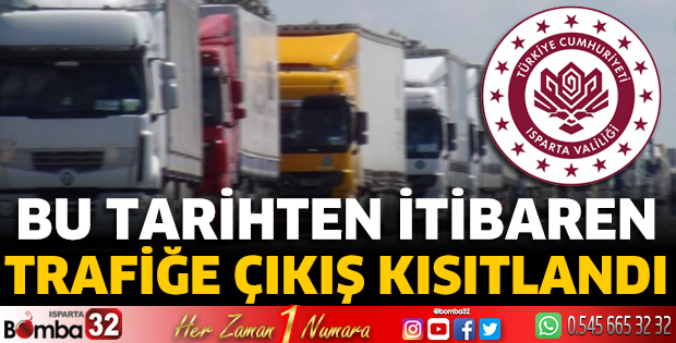 Isparta’da Bayram Trafiği Düzenlemesi