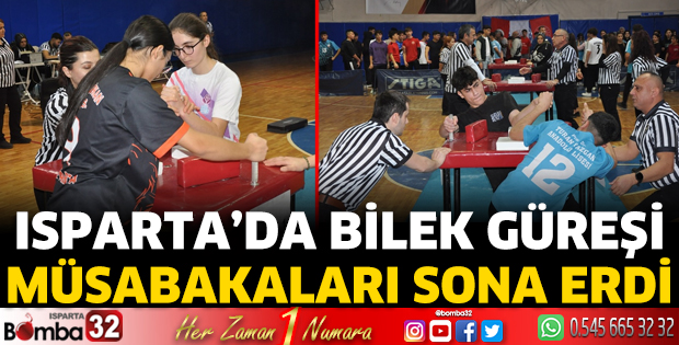 Isparta’da Bilek Güreşi Müsabakaları sona erdi
