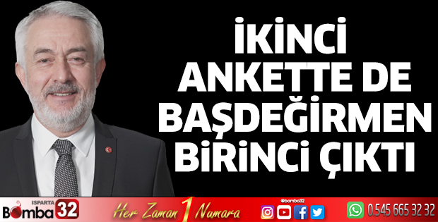 Isparta’da bir anket daha yayınlandı