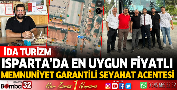 Isparta’da en uygun fiyatlı memnuniyet garantili seyahat acentesi 