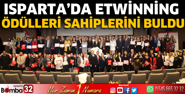 Isparta’da eTwinning ödülleri sahiplerini buldu
