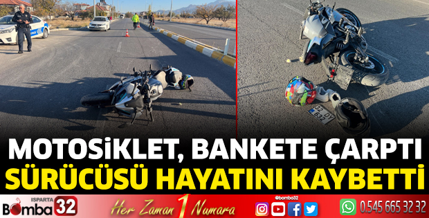 Isparta’da feci kaza