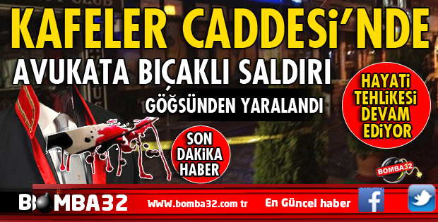 SON DAKİKA ISPARTA’DA KAFELER CADDESİ AVUKATA BIÇAKLI SALDIRI