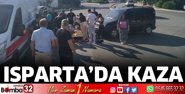 Isparta’da kaza