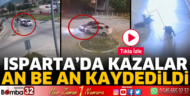 Isparta’da kazalar mobesede