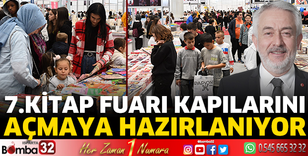 Isparta’da kitaplar gül açmaya devam ediyor