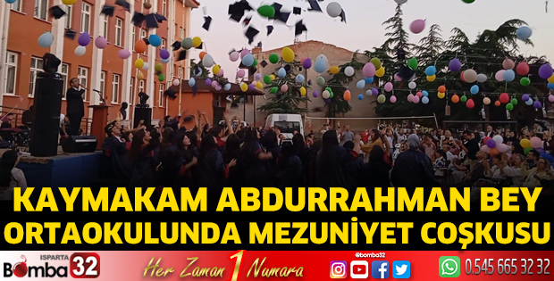 Isparta’da Mezuniyet Coşkusu