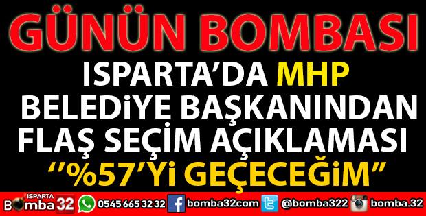 ISPARTA’DA MHPLİ BELEDİYE BAŞKAN ADAYINDAN FLAŞ AÇIKLAMA