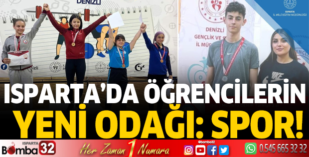 Isparta’da öğrencilerin yeni odağı: Spor! 