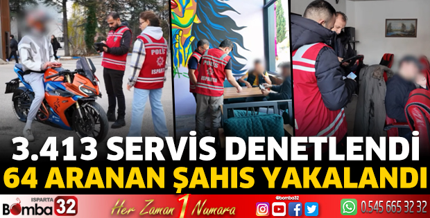 Isparta’da okul güvenliği için 130 uygulama 