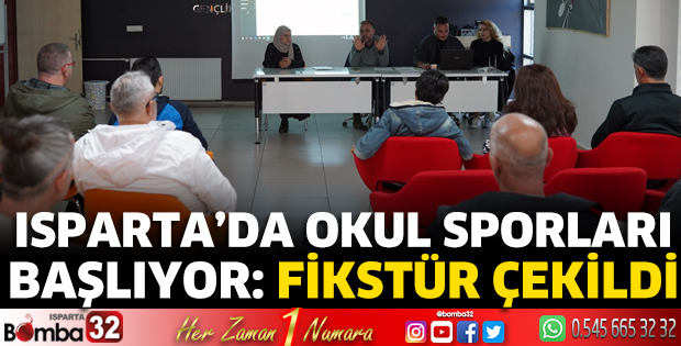 Isparta’da Okul Sporları başlıyor 