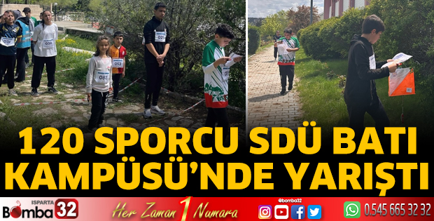 Isparta’da Oryantiring Heyecanı