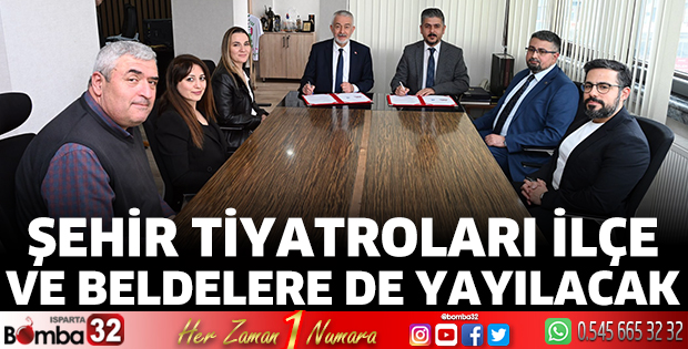 Isparta’da Şehir Tiyatrosu kuruldu