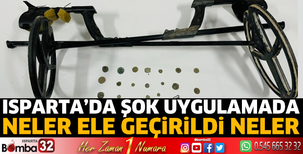 Isparta’da şok uygulamada ele geçirildi