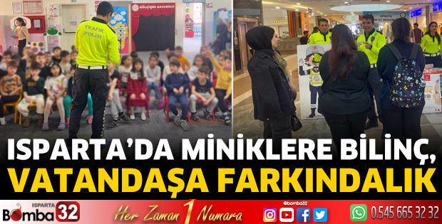 Isparta’da Trafik Haftası Etkinlikleri