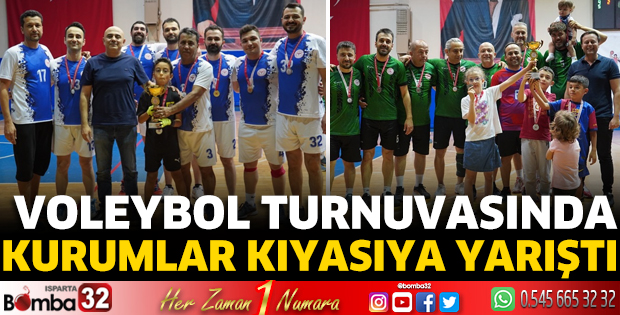 Isparta’da Voleybolda Şampiyonlar Belli Oldu