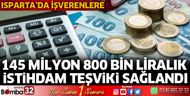 Isparta’daki işverenlere istihdam teşviki