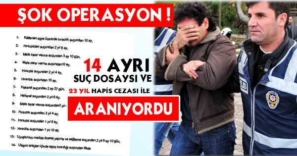 Isparta’daki Suç Makinesine Şok Operasyon!