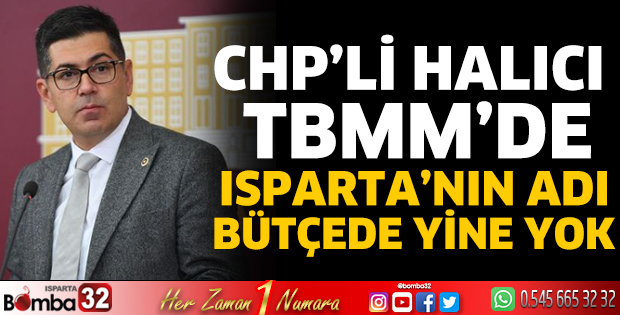 Isparta’nın adı bütçede yine yok