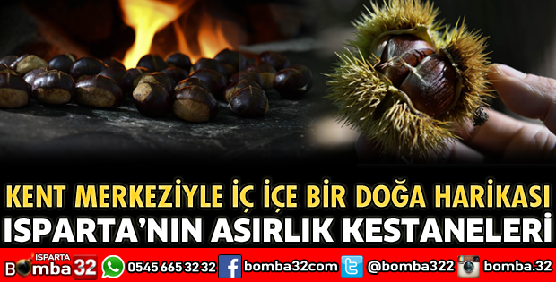 ISPARTA’NIN ASIRLIK KESTANELERİ