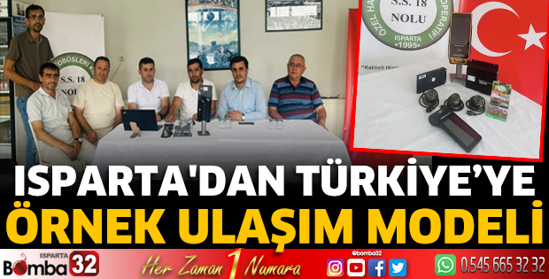 Isparta’nın Yerli Akıllı Ulaşım Sistemi Kütahya’ya Tanıtıldı