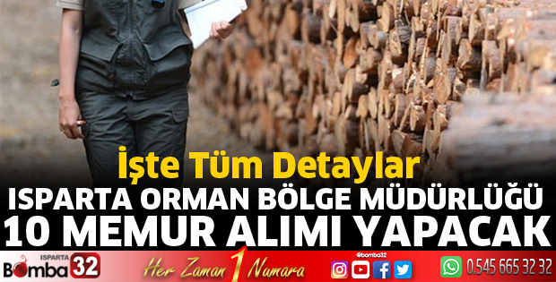 Isparta’ya 10 kadro ayrıldı
