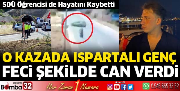 Isparta’ya acı haber
