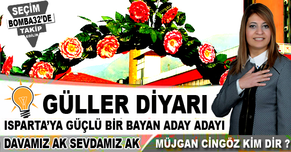 Isparta’ya Güçlü Bayan Aday Adayı 