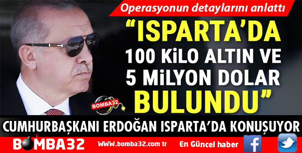 ISPARTA'DA 100 KİLO ALTIN BULUNDU