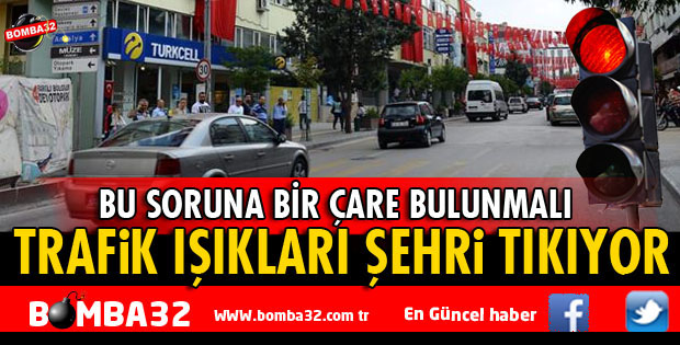 ISPARTA'DA 2 ADIMA BİR TRAFİK IŞIĞI VAR