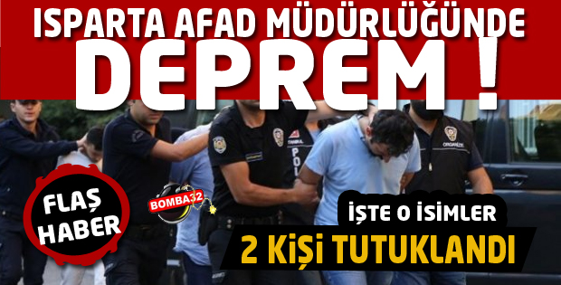 ISPARTA'DA 2 KİŞİ TUTUKLANDI 